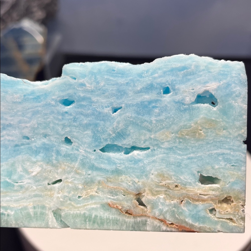 Smithsonite Slab 6 X 2 1/4 inches - Picture 5 of 6